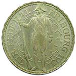 Suiza  5 Francs 1934 . ... 