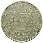 Alemania. Sajonia. 1 Taler. 1832 S.  Anton. ... 