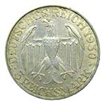 Alemania.  Weimar Republic. 3 Reichsmark. ... 