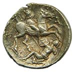 Peonia - Patraos (335-315 aC). Tetradracma. ... 