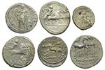 lotes - República romana. Lote de 6 monedas ... 
