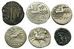 lotes - República romana. Lote de 6 monedas ... 