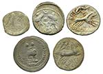 lotes - República romana. Lote de 5 monedas ... 