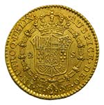 Carlos IV (1788-1808). 1799 MF. 2 Escudos. ... 