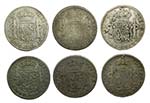 Carlos IV (1788-1808). Lote 6 monedas de 8 ... 
