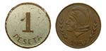 Ibi Alicante 1937. 25 céntimos y 1 peseta ... 