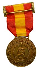 España 1939. Medalla Voluntarios de ... 