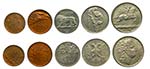Albania. Set 5 monedas 1926 y 1927. Lek, ... 