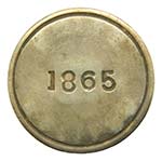 Chile 1865 Santiago. 1 Peso. COPIAPO. ... 