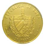 Cuba 2004. 25 pesos. (km#922). 7,78 gr Au ... 