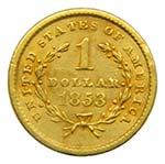 Estados Unidos 1853 Dólar. Filadelfia. (Fr. ... 