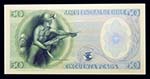 Chile. 50 pesos. 1975. Not Issued. Back side ... 