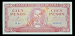 Cuba. 100 pesos. 1961. ... 