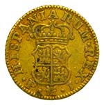 Carlos III (1759-1788). 1770 PJ. 1/2 escudo. ... 