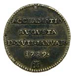 Carlos IV (1788-1808). 1789. Medalla de ... 