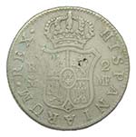 Carlos IV (1788-1808). 1795 MF. 2 reales. ... 