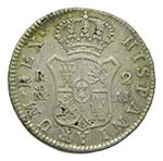 Carlos IV (1788-1808). 1808 AI. 2 reales. ... 