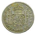 Carlos IV (1788-1808). 1808 TH. 2 reales. ... 