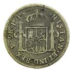 Carlos IV (1788-1808). 1798 PP. 2 reales. ... 