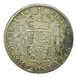 Carlos IV (1788-1808). 1802 IJ. 8 reales. ... 