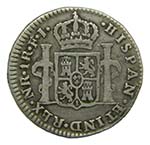Fernando VII (1808-1833). 1816 FJ.  1 real. ... 