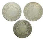 Fernando VII (1808-1833). Lote de 3 monedas. ... 