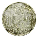 Isabel II (1833-1868). 1867. 1 escudo. ... 