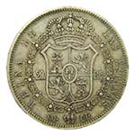 Isabel II (1833-1868). 1850 CL. 20 reales. ... 