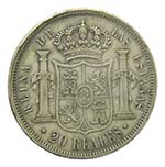 Isabel II (1833-1868). 1854. 20 reales. ... 