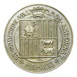 Andorra. 25 diners. 1991 (KM#69). 25 gr. ... 
