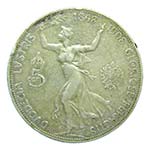Austria. 5 coronas. 1908 (KM#2809). Franz ... 