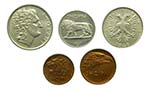 Albania. Set 5 monedas 1926 y 1927. Lek ... 