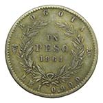 Colombia. Un peso. 1864. ... 