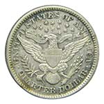 Estados Unidos. 1/4 de dólar. 1899 ... 