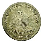 Estados Unidos. 1/2 Dólar. 1838. (KM#65). ... 