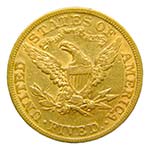 Estados Unidos. 5 Dólares. 1881. (KM#101). ... 