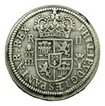 Felipe V (1700-1746). 1708 Y. 2 reales. ... 