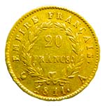 Francia. 20 francos. 1811 A. París. ... 