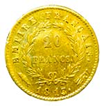 Francia. 20 francos. 1813. Utrech. Napoleón ... 