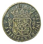Felipe V (1700-1746). 1737 MF. 8 reales. ... 