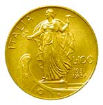 Italia. 100 liras. 1931 R. IX. (KM#72). ... 