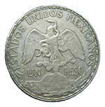 México. Un peso. 1910. (KM#453). 27,03 gr. ... 