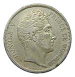 Mónaco. 5 Francs. 1837 ... 
