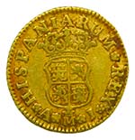Felipe V (1700-1746). 1746 AJ. 1/2 escudo. ... 