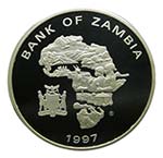 Zambia. 5000 Kwacha. 1997. Endangered ... 