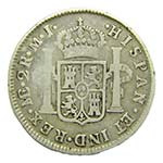Carlos III (1759-1788). 1777 MJ. 2 reales. ... 