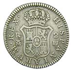 Carlos III (1759-1788). 1779 PJ. 2 reales. ... 