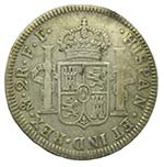 Carlos III (1759-1788). 1780 FF. 2 reales. ... 