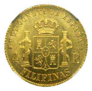 FILIPINAS. Alfonso XII (1874-1885). 1882 . 4 ... 