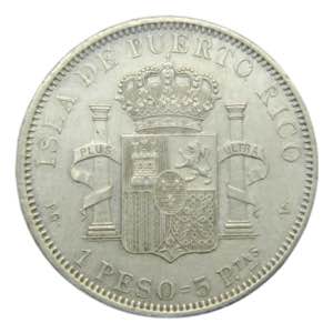 PUERTO RICO. Alfonso XIII (1886-1931). 1895. ... 